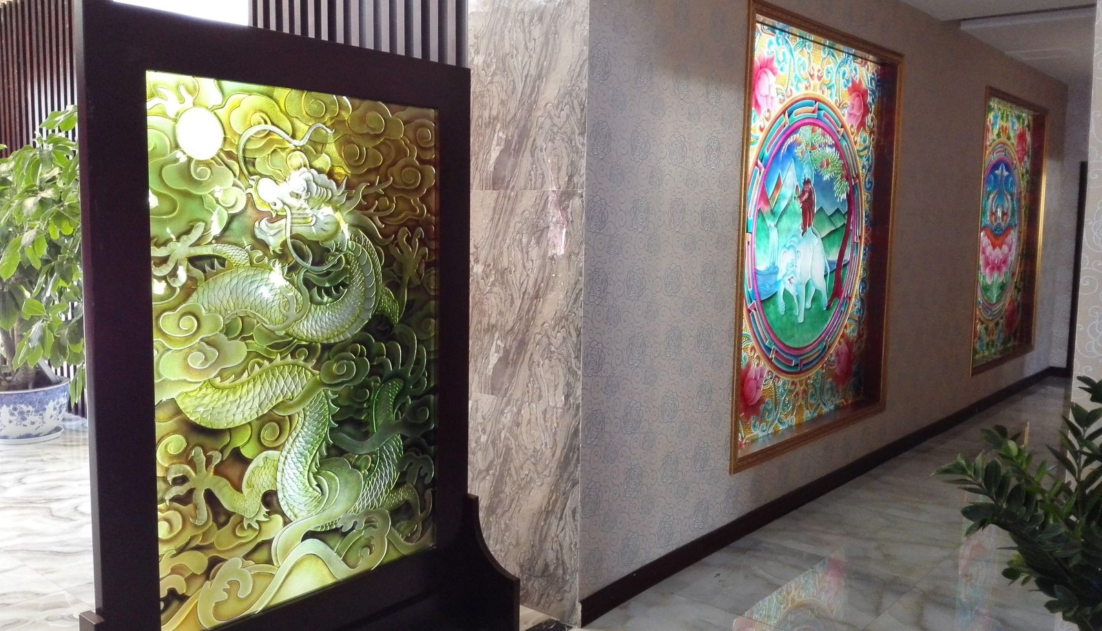Area esterna dell'hotel - Batang Xixing Station Hotel