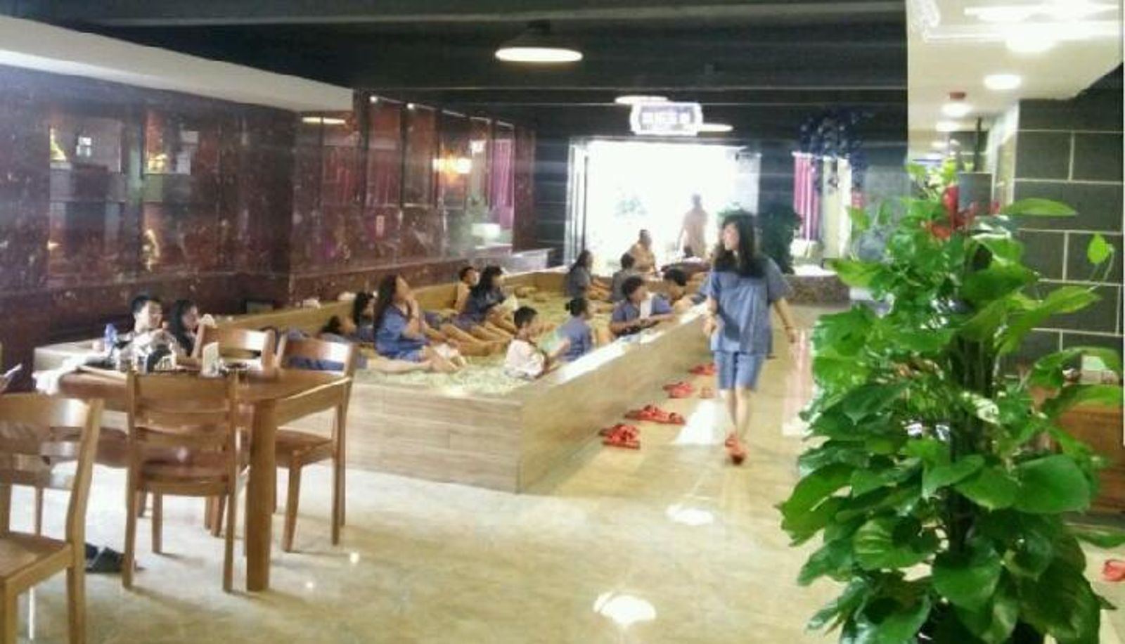 Hotel outdoor area - Jinshui Bathing and Massage Headquarters Room (Room Department)