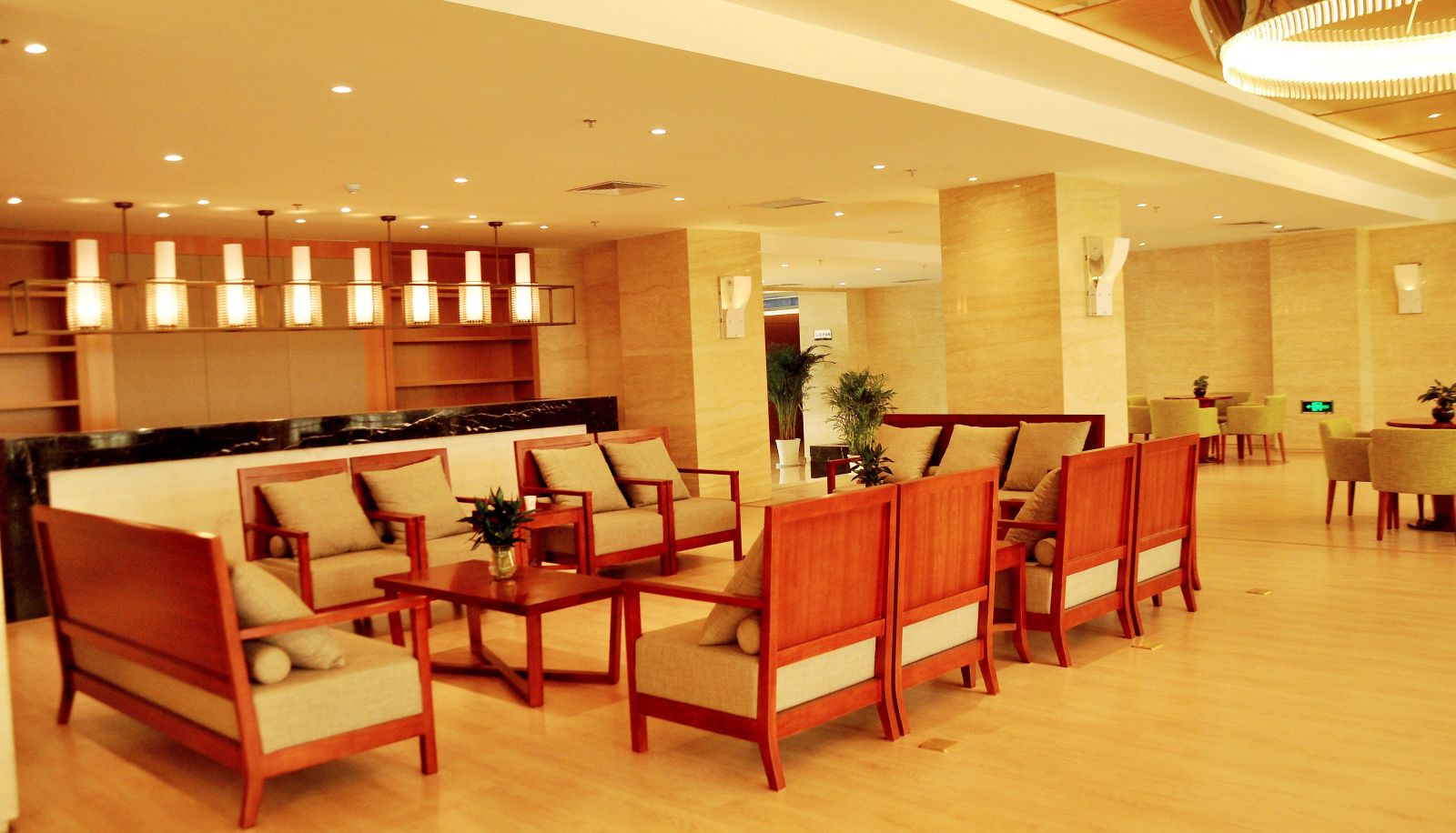 Zewnętrzna część hotelu - Jinan Shanguanyuan Hotel