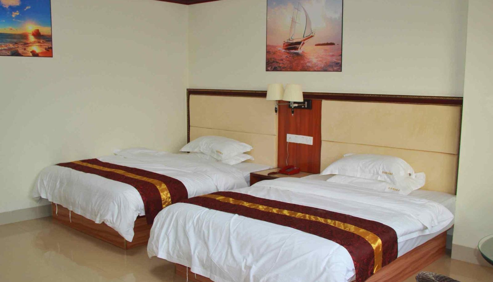 Kamer met uitzicht op zee - Gangyuan Holiday Inn
