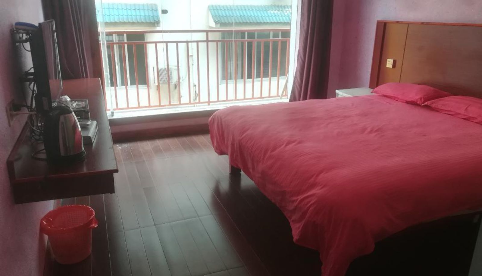 Kamer met balkon - Yixing Residence Boutique Hotel (Yangshuo West Street Branch)