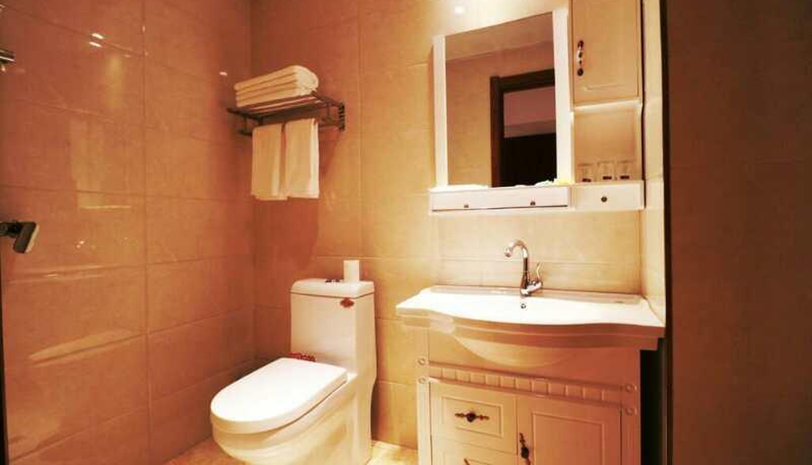 Buitenruimte van het hotel - Yidu Fashion Hotel