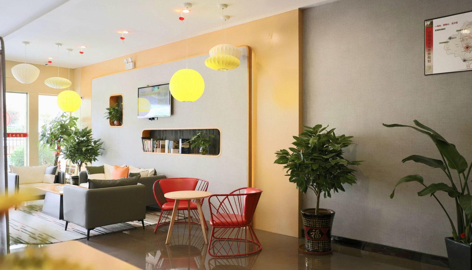 Buitenruimte van het hotel - Shangkeyou Selected Hotel (Xingguo Jiangjun Avenue Bus Station Store)