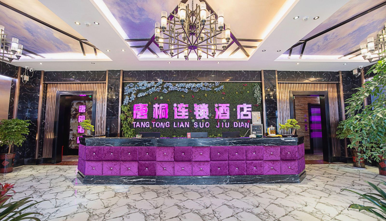 Zewnętrzna część hotelu - Tangtong Chain Hotel (Fangcheng Branch)