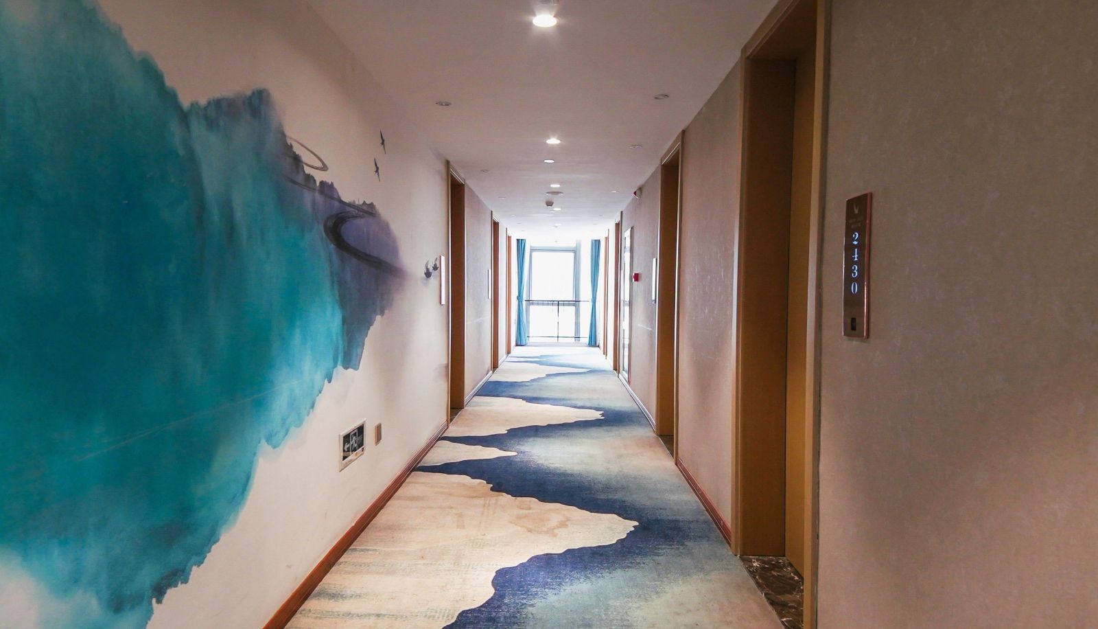 Area esterna dell'hotel - Green Virgin Angel Hotel (Wuyue Plaza Branch of Nanchang High tech New City)