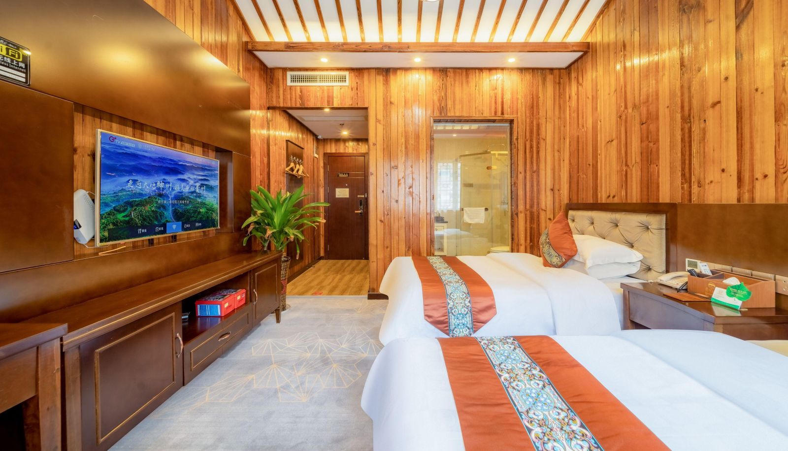 Kamer met uitzicht op de rivier - Hengyuan Spring Hotel (Tianniang Scenic Area Branch)