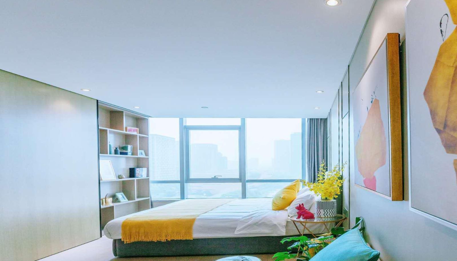 Camera con vista fiume - Ousu Hotel (Binjiang Hangzhou Printing Store)