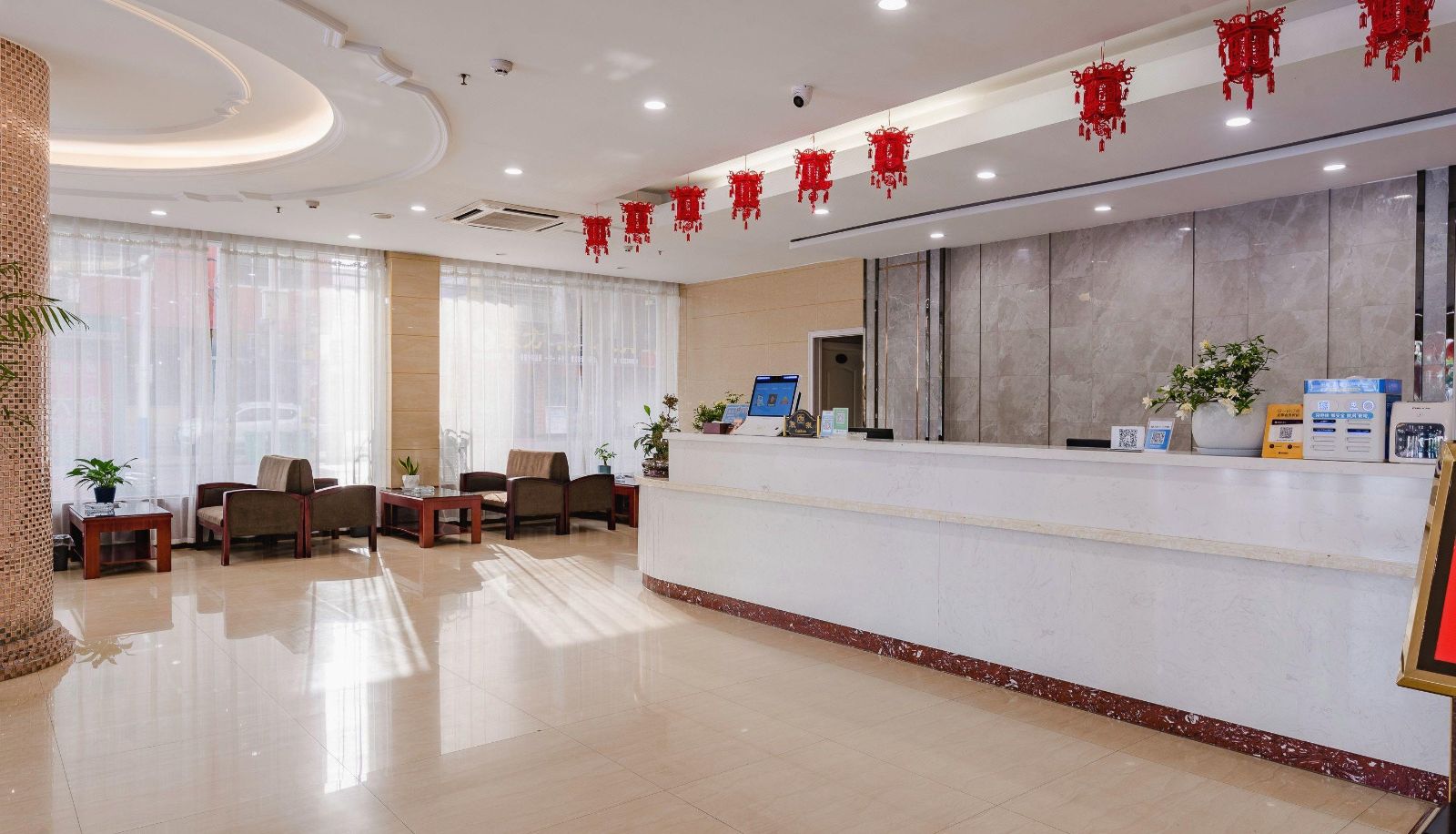 Hotel outdoor area - Wenhua Hotel (Gushi Xinhe Shopping Plaza Branch)