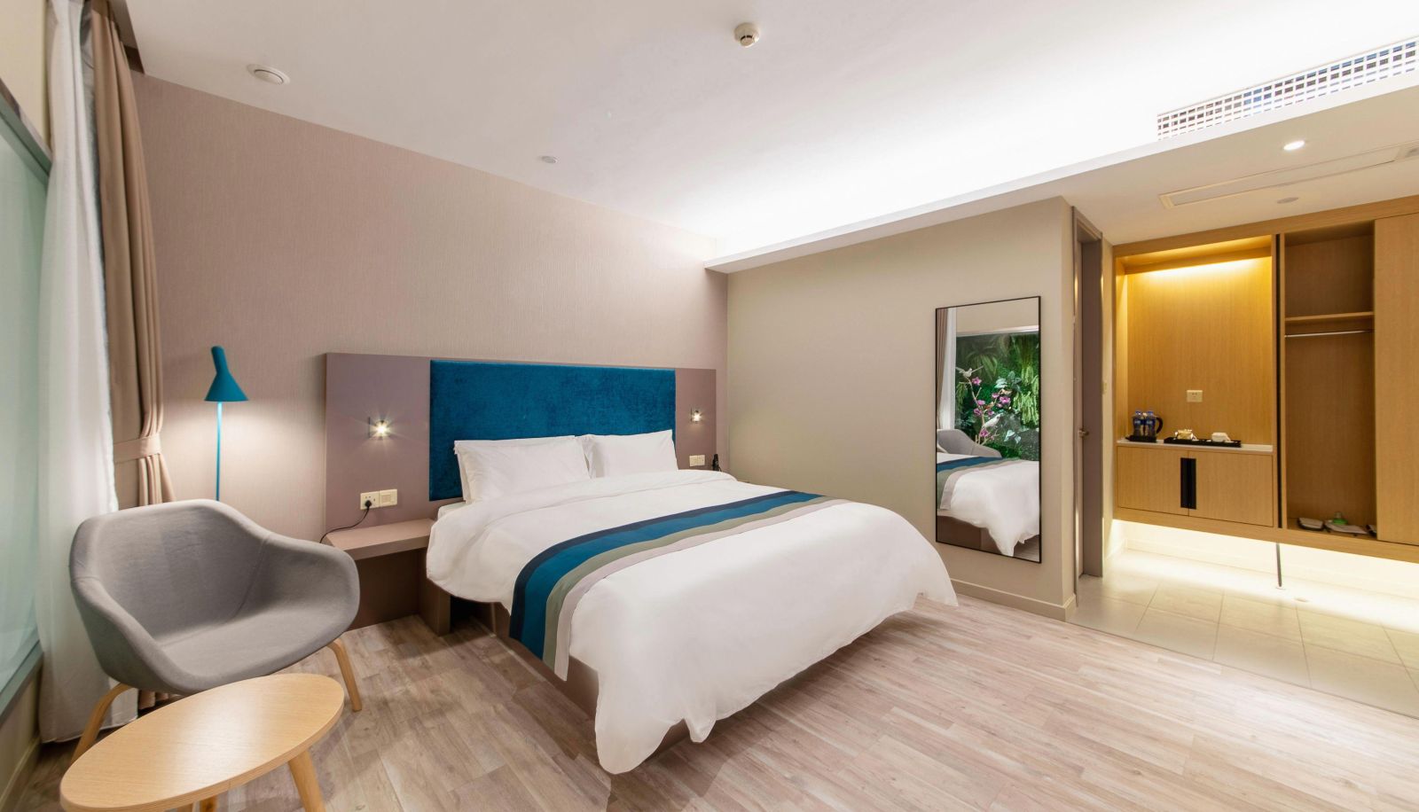 Business-Zimmer - Rujia Business Travel Hotel (Baoding Quyang Carving Plaza Store)