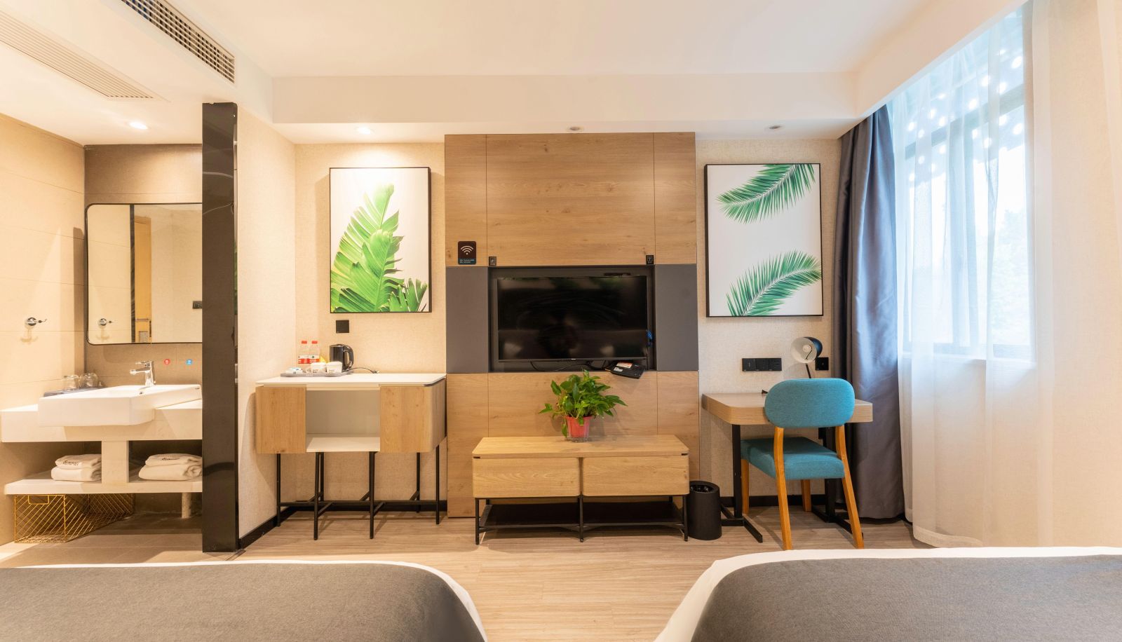 Business-Zimmer - Anhui)  Suzhou  Yongqiao District Shangke Youpin Hotel (Dongchang Road Pedestrian Street Branch