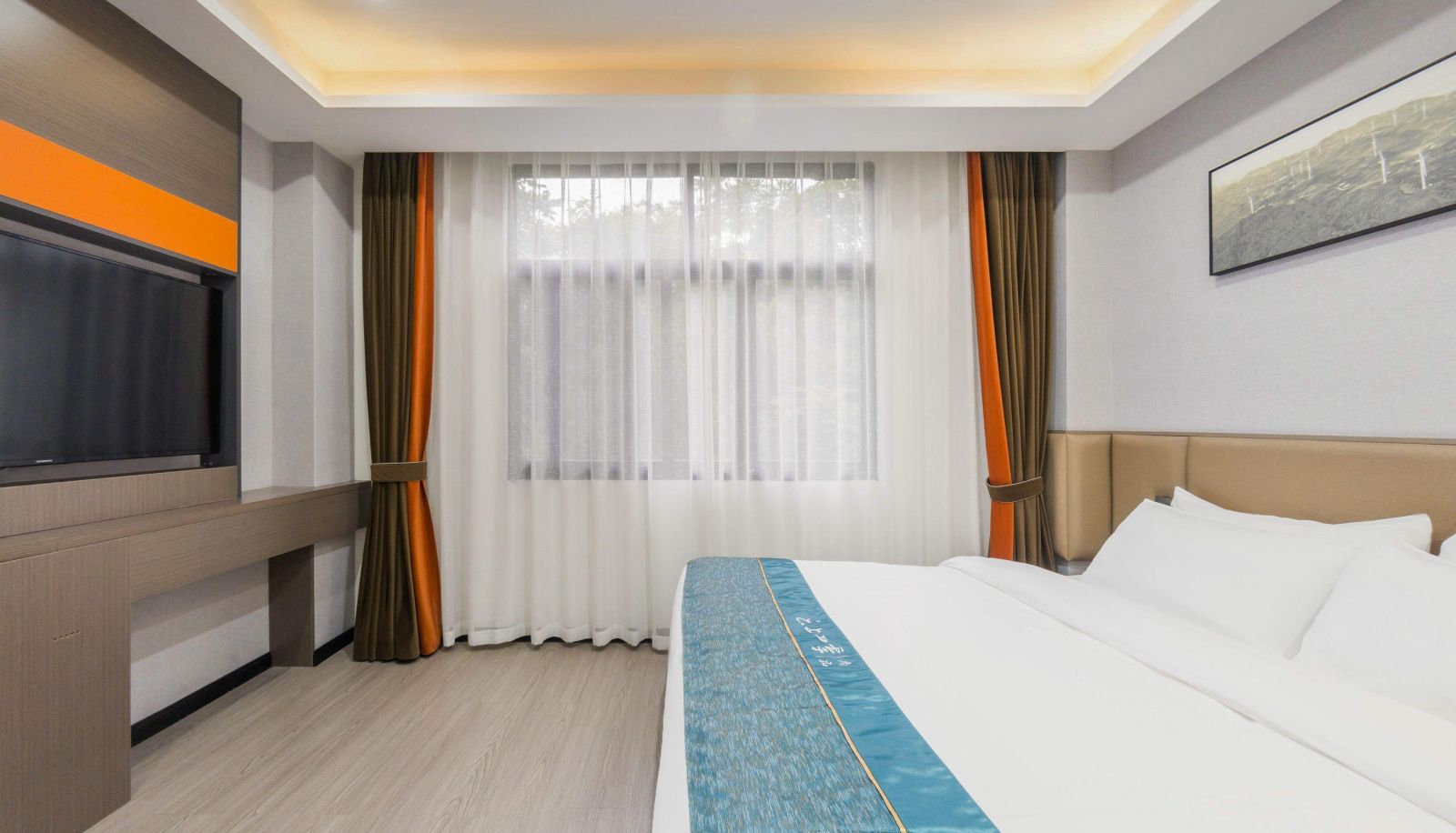 Business-Zimmer - Yunshang Four Seasons Hotel (Lichuan Binjiang Park Branch)
