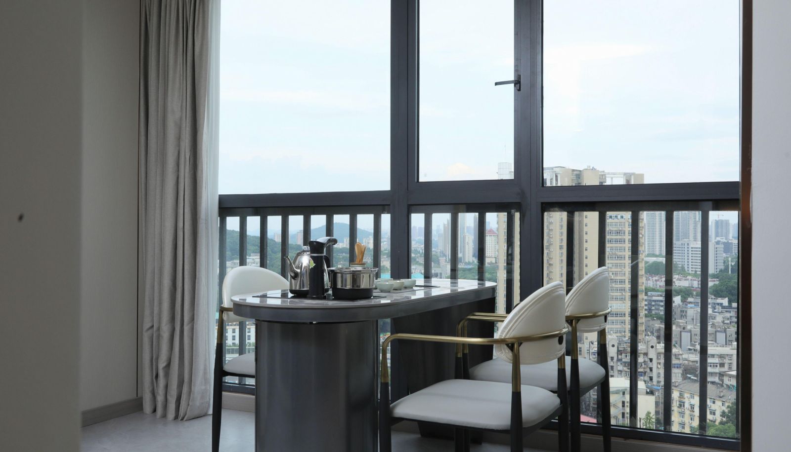 Kamer met uitzicht op de bergen - Weiyuan Hotel (Wuhan University Store)