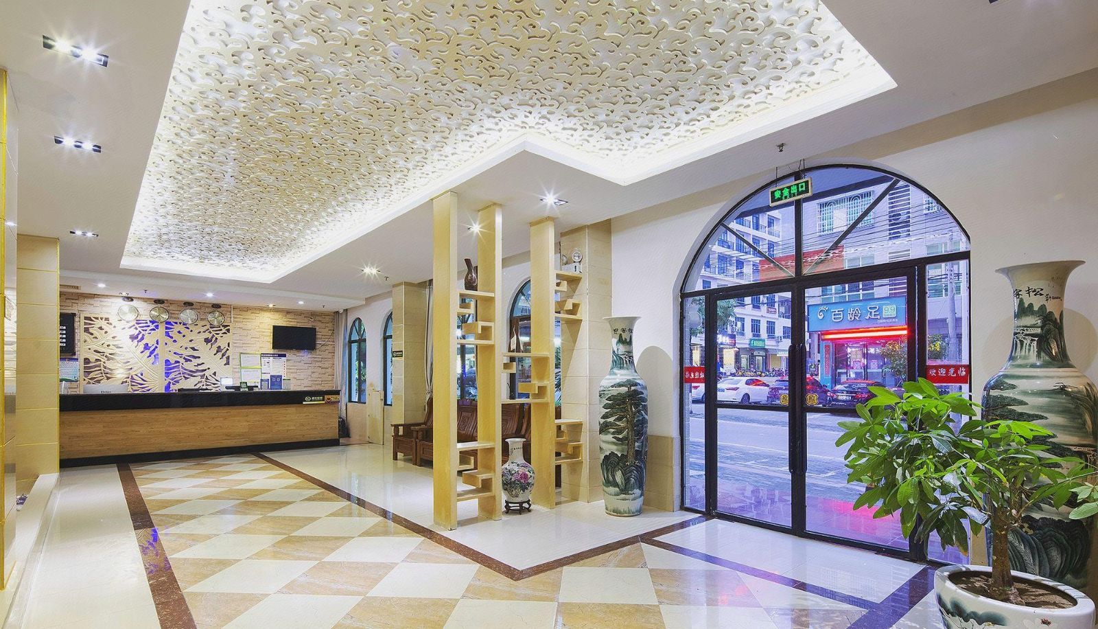 Hotel Außenbreich - Jingyang Holiday Hotel (Lingshui Haiyun Plaza Store)