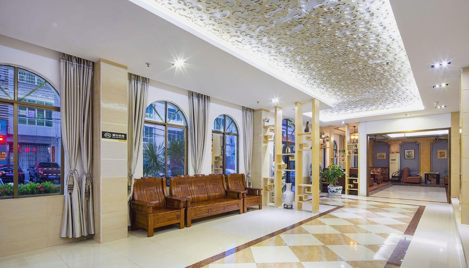 Hotel Außenbreich - Jingyang Holiday Hotel (Lingshui Haiyun Plaza Store)