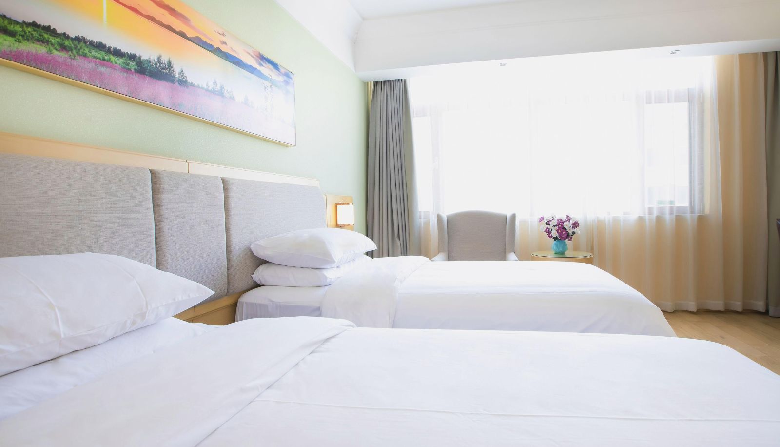 Business-Zimmer - Vienna 3 Hotel (Qingdao Jiaodong International Airport Airport Town Branch)