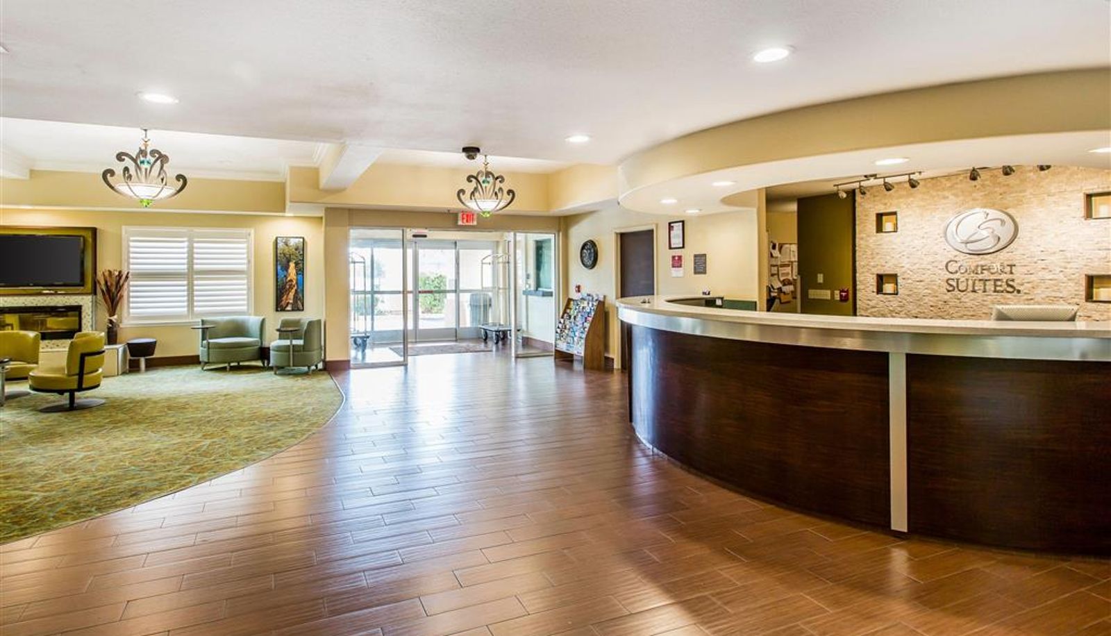 Lobby - Comfort Suites Fresno River Park