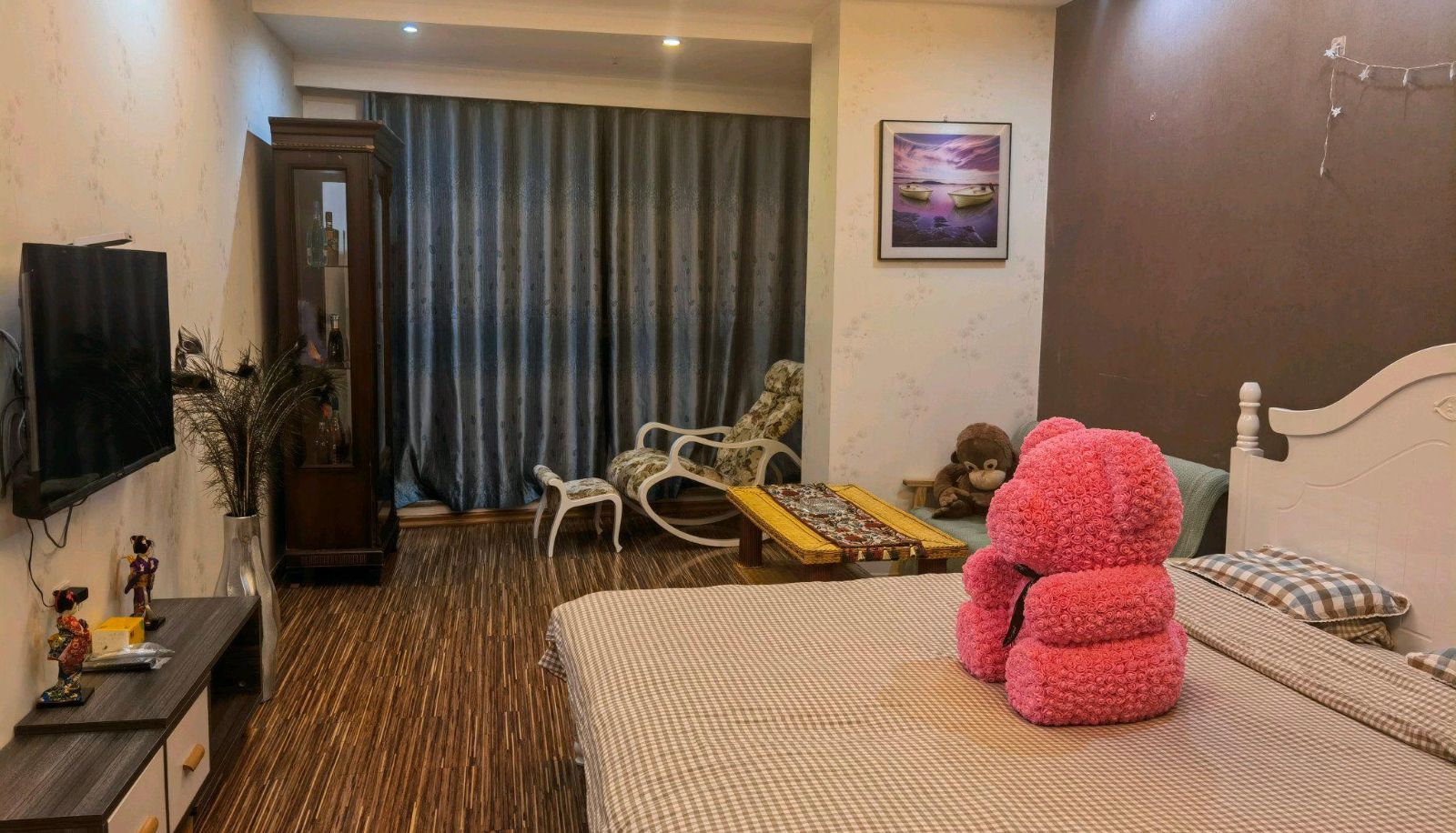 Kamer met uitzicht op de rivier - Ango Shangshang Projection Hotel (Haichang Polar Ocean Park Store)