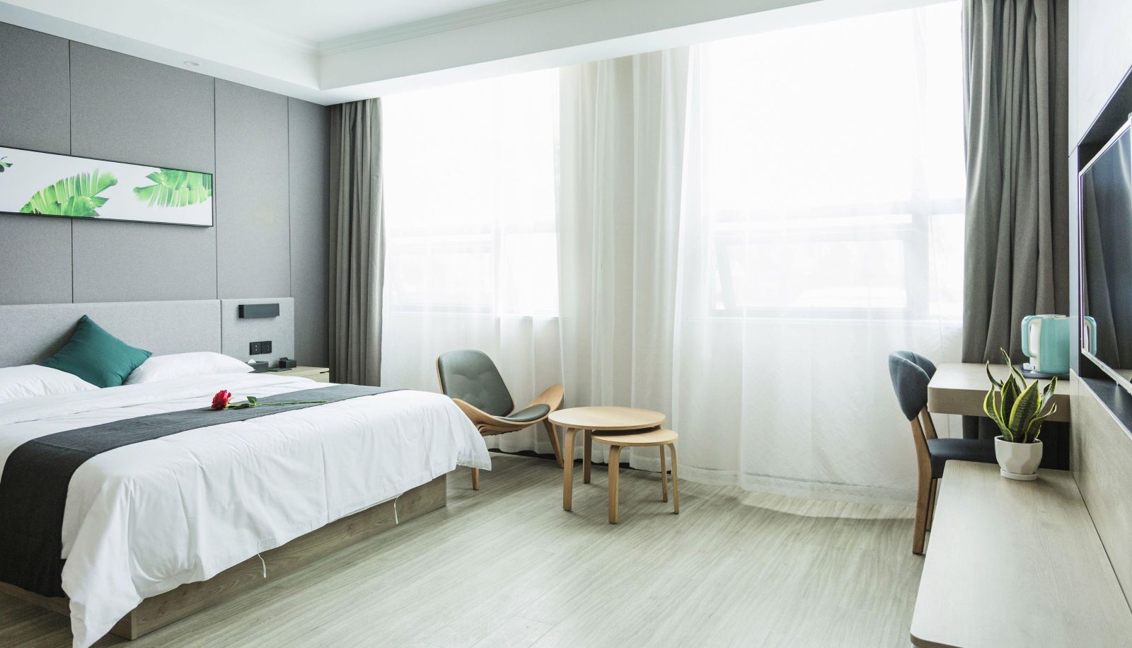 Business-Zimmer - Shangkeyou Hotel (Suqian Sucheng District Automobile City Store)