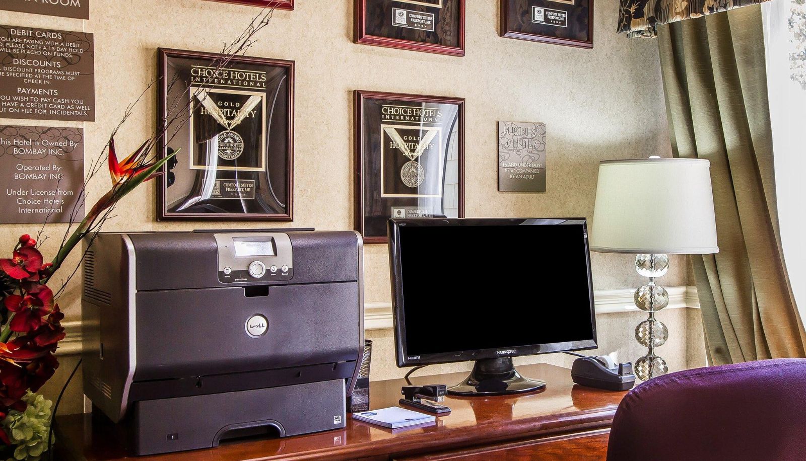 Business centre - Comfort Suites Freeport
