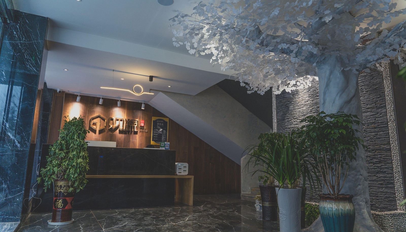 Area esterna dell'hotel - Guanlan One Night Hotel (Biyang Lake Branch)