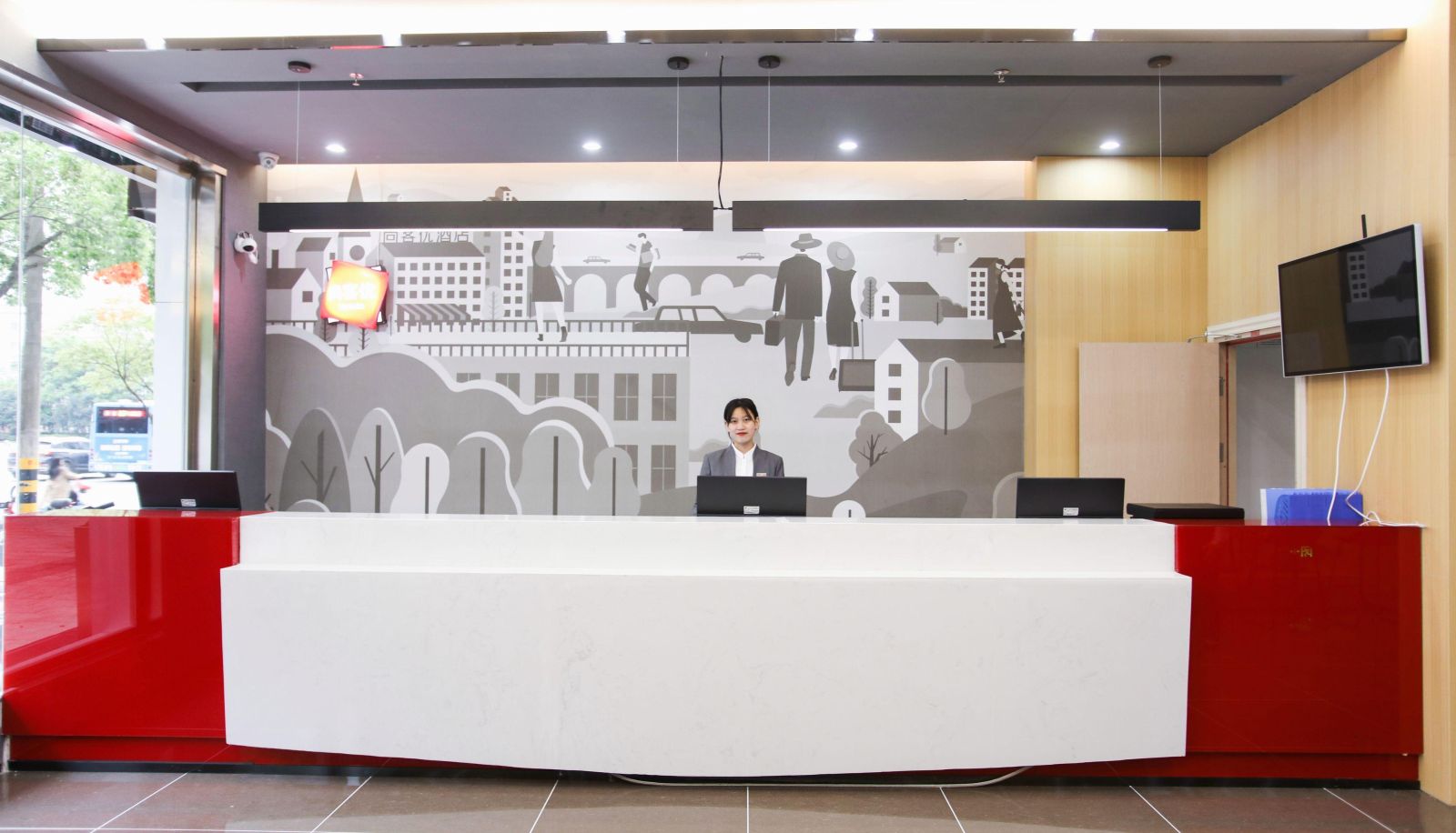 Zona exterior del hotel - Shangkeyou Hotel (Fuzhou Shuoguo Times Store)