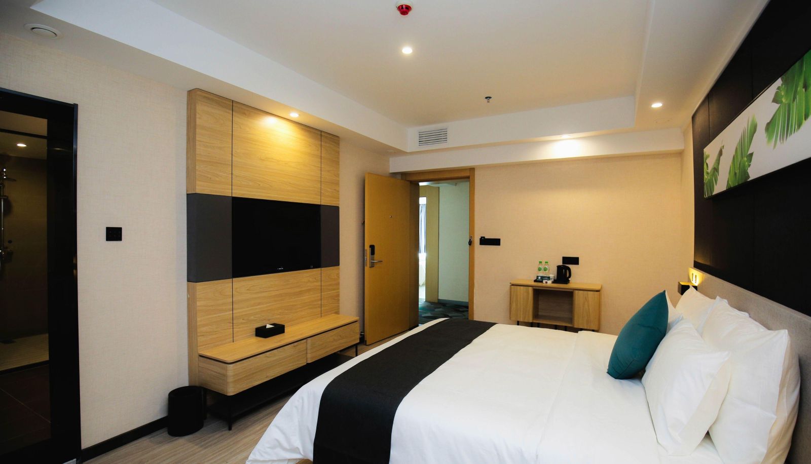 Zimmer - Shangke Youpin Hotel (Harmony Plaza Qilu Children's Hospital Store)