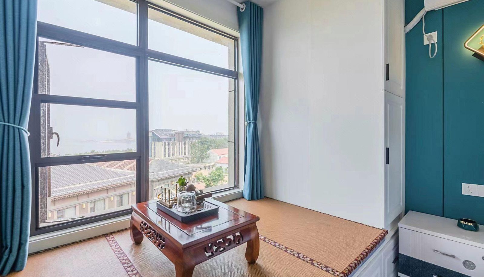 Zimmer mit Meerblick - Jinchen Hotel (Penglai Pavilion Beach)