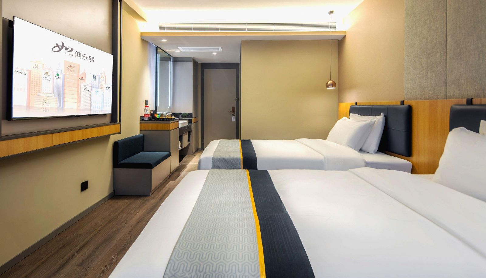 Familienzimmer - Home Inn (Xinzhou Ancient City Branch)
