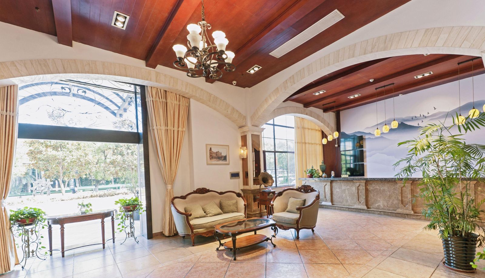 Area esterna dell'hotel - Shanghai) Gemeng Hotel (Meilan Lake Yueluo Road Branch in Baoshan District