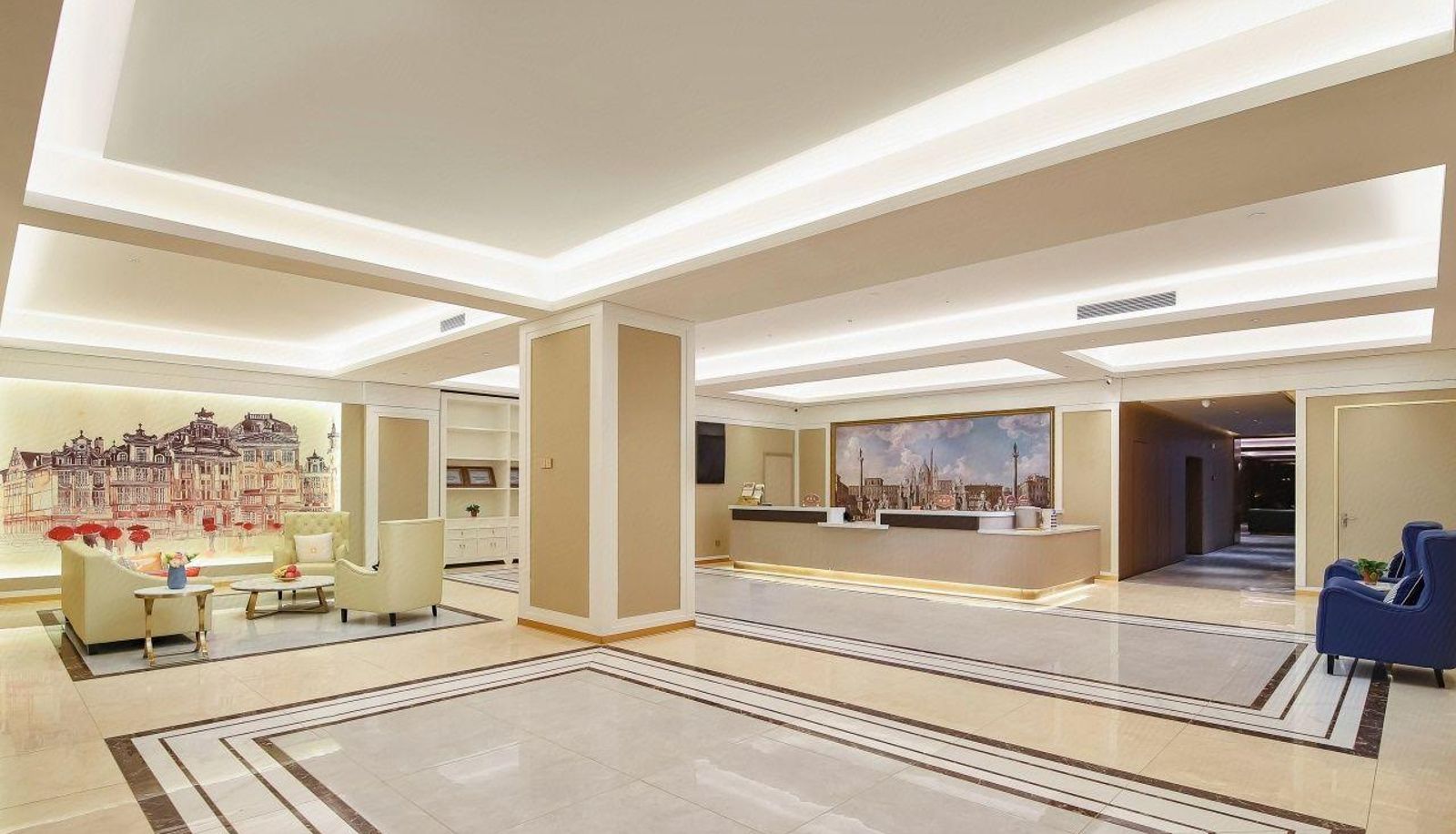 Zewnętrzna część hotelu - Vienna Hotel (Pingdu Qingdao Road Branch)