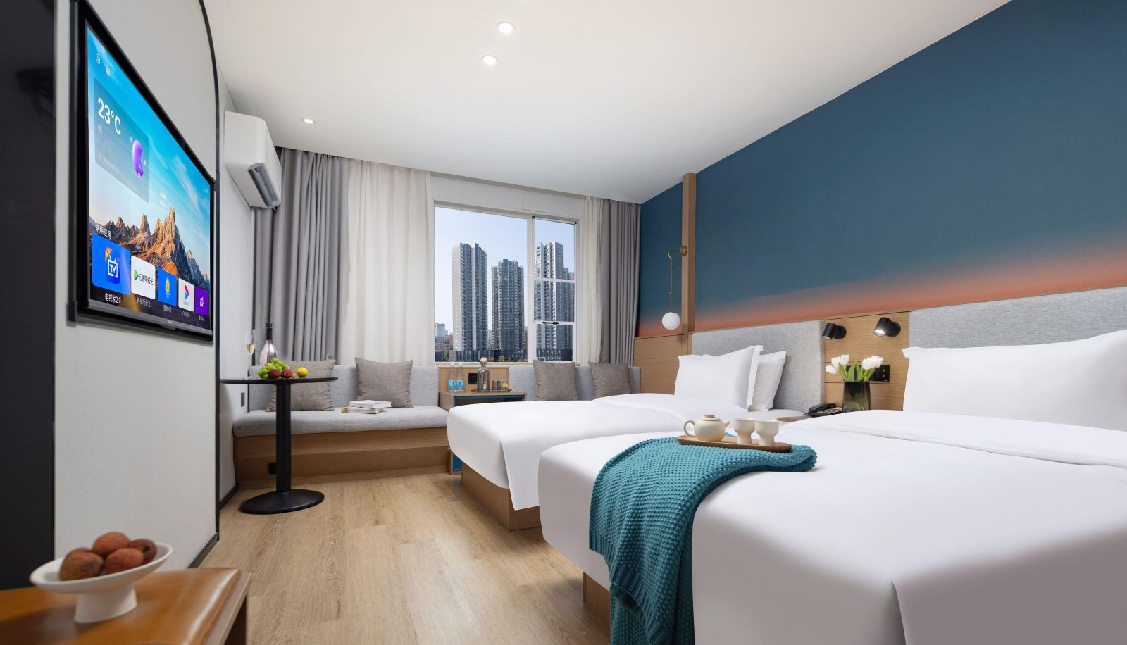 Business-Zimmer - Light Stay · Star Light Luxury Hotel (Nanchang Bayi Square Railway Station Store)