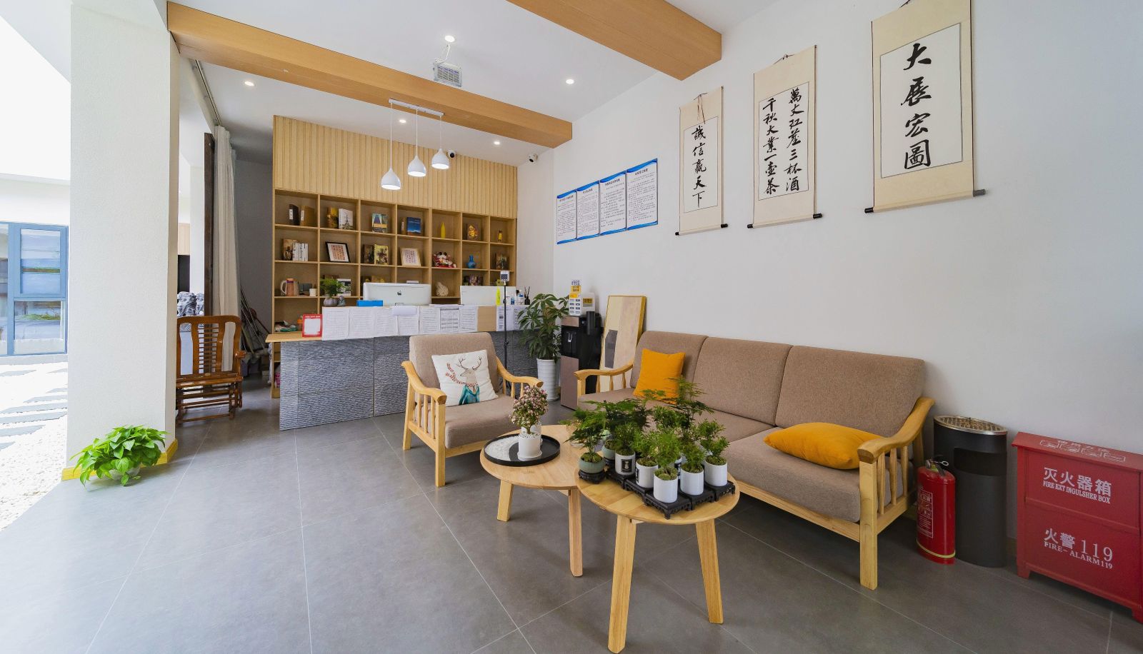 Buitenruimte van het hotel - Qichi Hotel (Tianfu International Airport Branch)