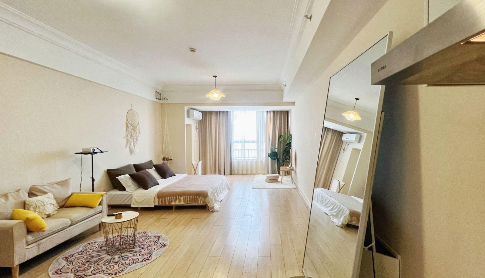 Kamer met uitzicht op zee - Qingdao Coral Dwelling Art Hotel (Oriental Studios)