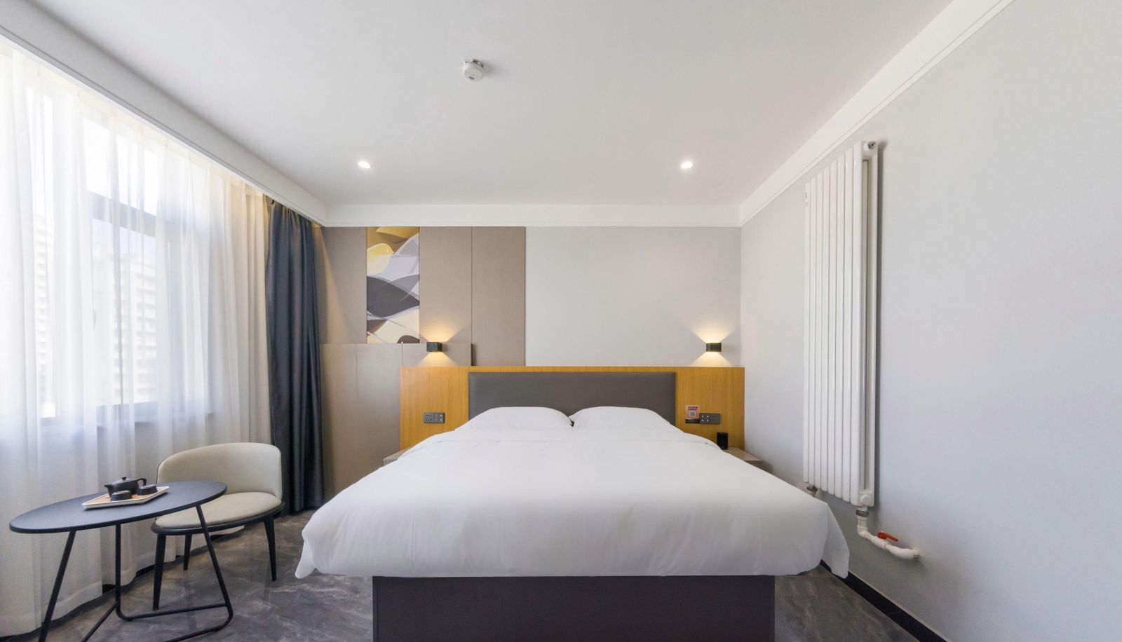 Business-Zimmer - Rujia Yiju Hotel (Dezhou Development Zone Commercial City Branch)