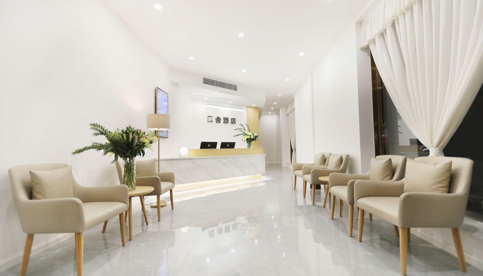 Buitenruimte van het hotel - Zigong Yunshe Hotel