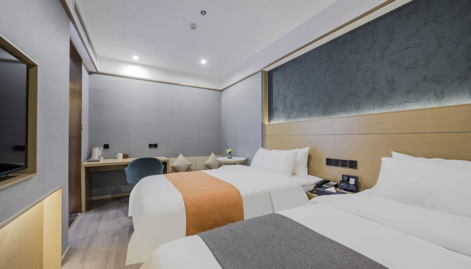 Business-Zimmer - a subsidiary of Rujia  Wuxi Railway Station  Sanyang Square Ruibai Cloud Hotel