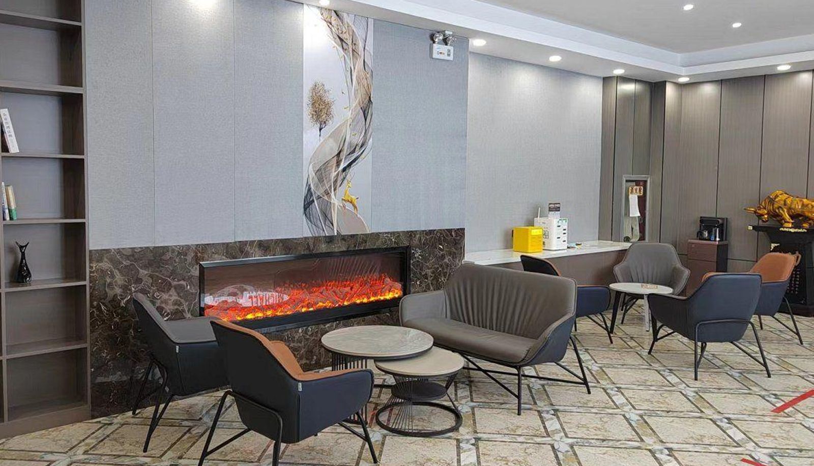 Buitenruimte van het hotel - Apple Boutique Hotel (Yulin Jingbian Bus Station Store)