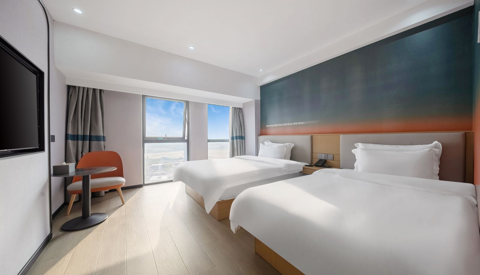 Zimmer - Hefei  Fuyang North Road  Kechuang Beicheng Hotel Hello