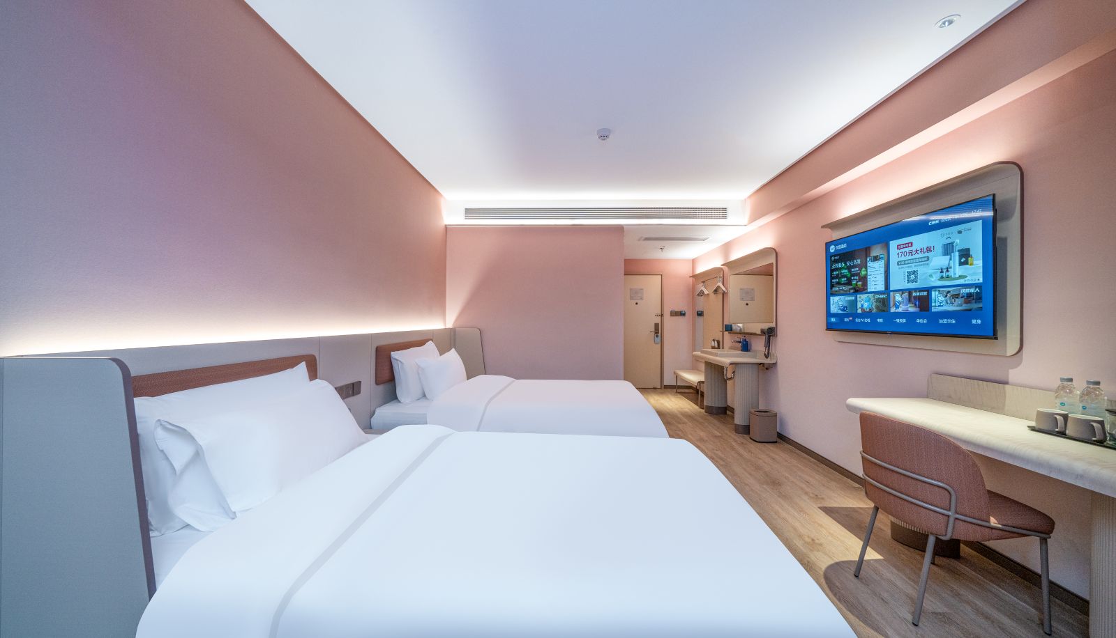 Zimmer - Hanting Wuhan Guiyuan Temple Zhongjia Village Subway Station Hotel