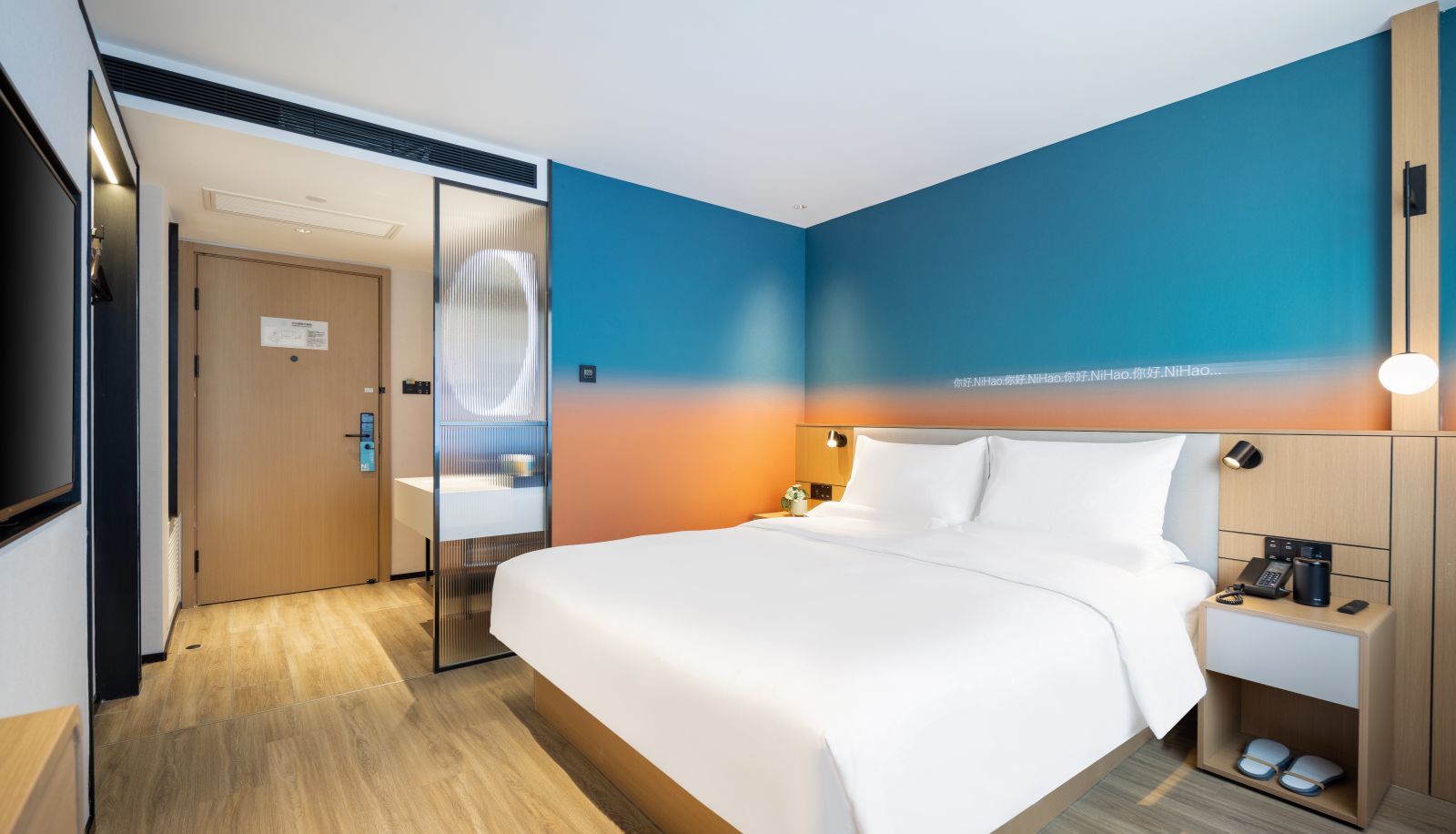 Zimmer - Changchun Nanhu Park Gongnong Square Subway Station Hotel Hello