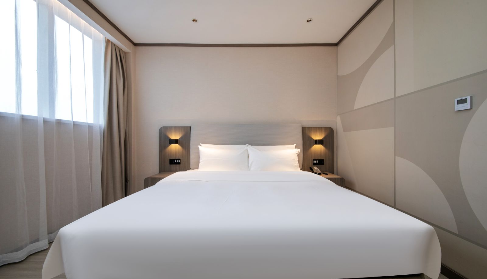 Zimmer - Hanting Huanggang Wuxue Passenger Station Hotel
