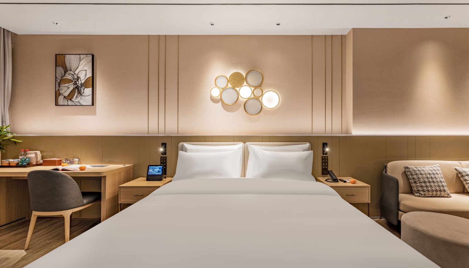 Zimmer - Orange Sanhe Municipal Government Hotel