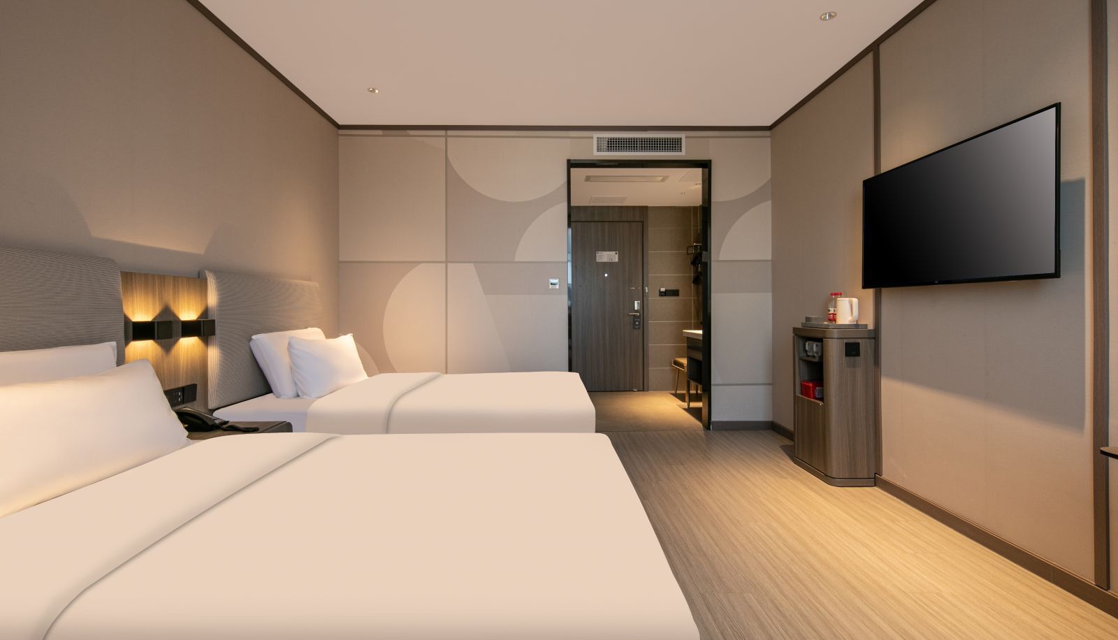 Zimmer - Hanting Ezhou Gedian South Railway Station Hotel