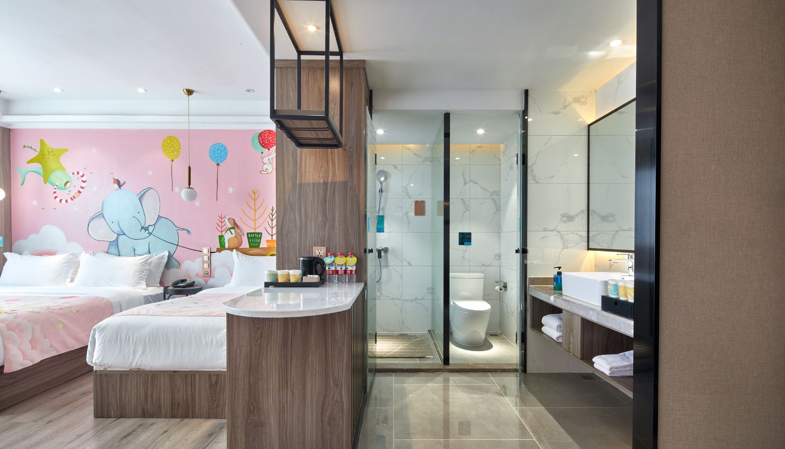 Kamer - Guilin Yangshuo West Street Hotel Hello
