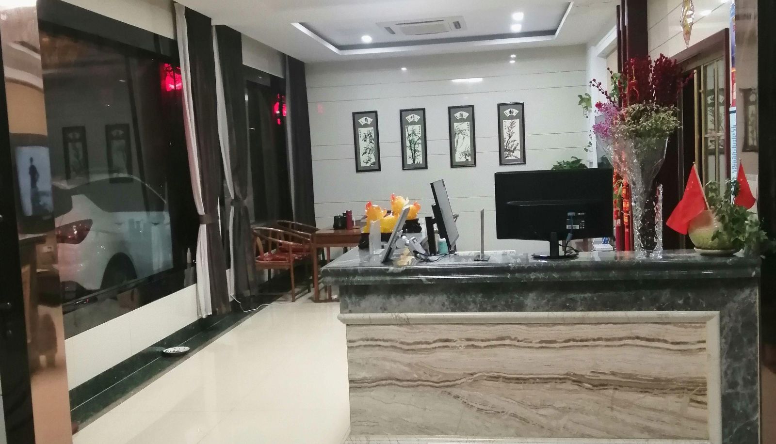Buitenruimte van het hotel - Xinsheng Hotel