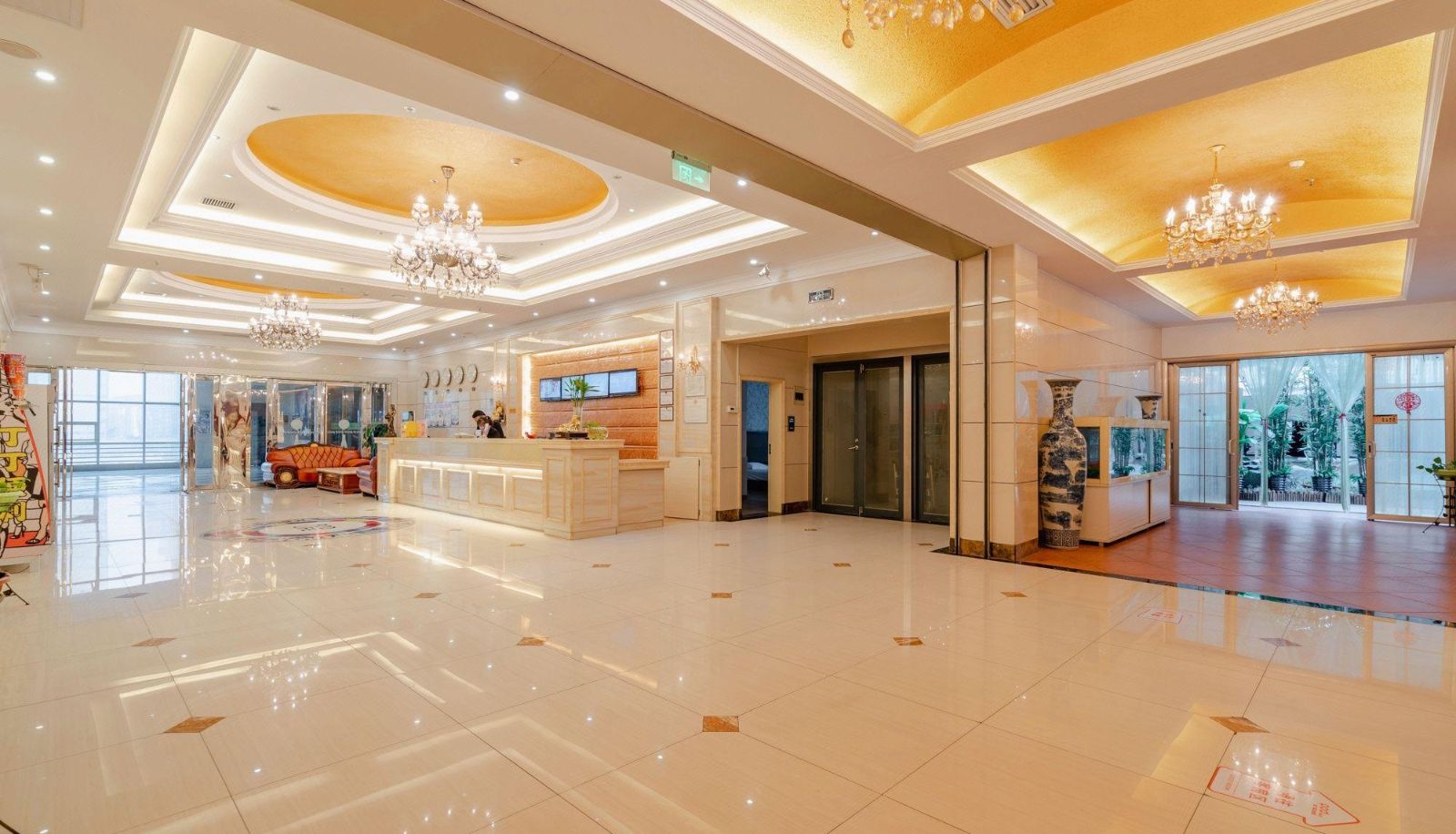 Hotel outdoor area - Pudding Hotel (Wuhan Tianjie Branch of Hefei Railway Station)