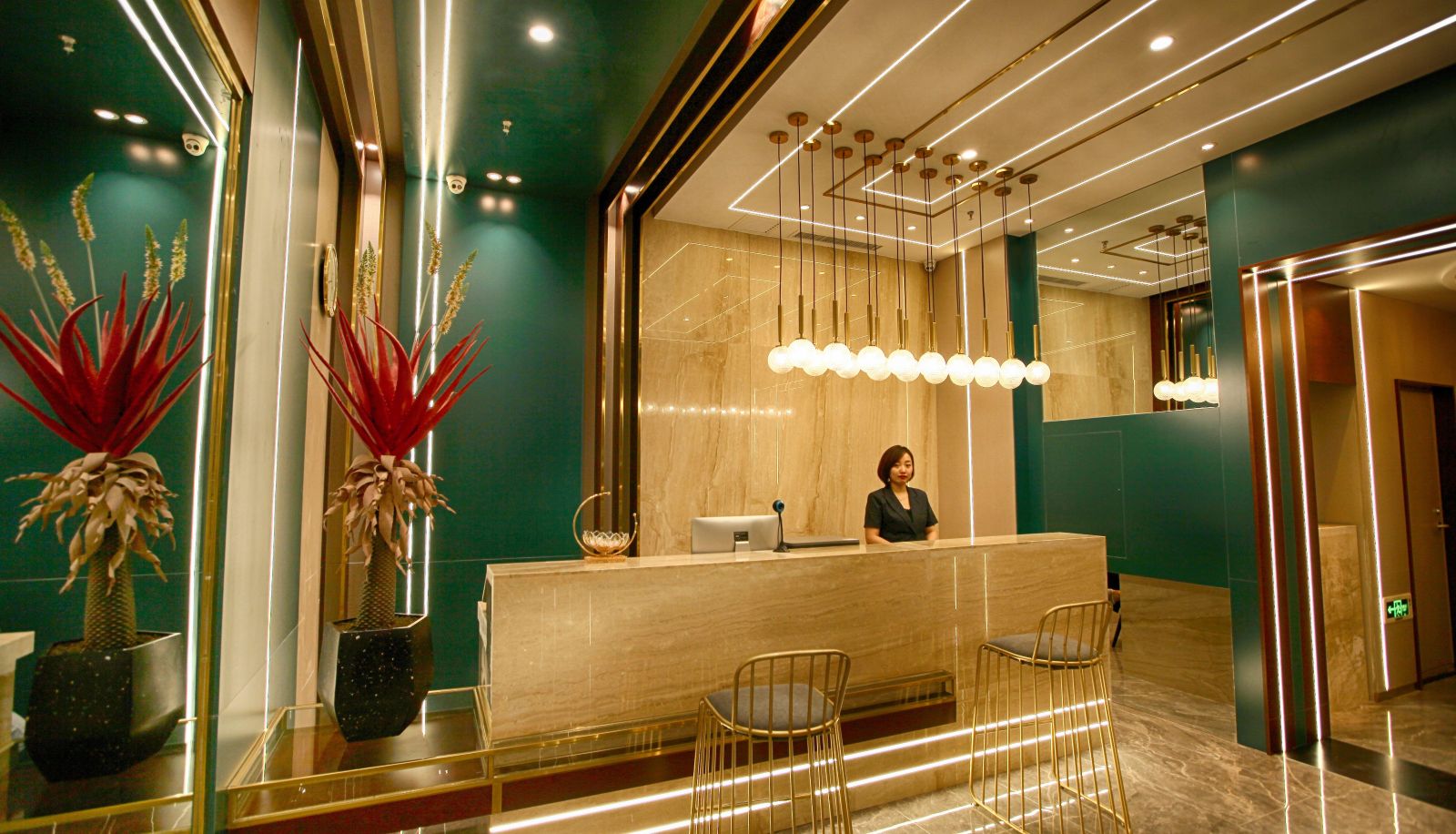 Buitenruimte van het hotel - Weixin Fashion Movie Hotel (Donghu Park Water Park Branch)