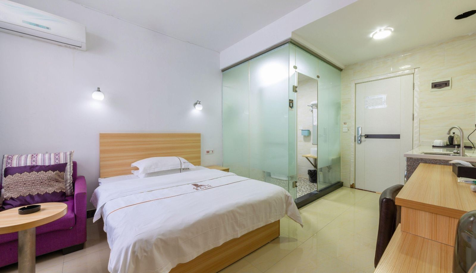 Business-Zimmer - Haishang Accommodation (Guangzhou Panyu Shiqiao Subway Station Store)