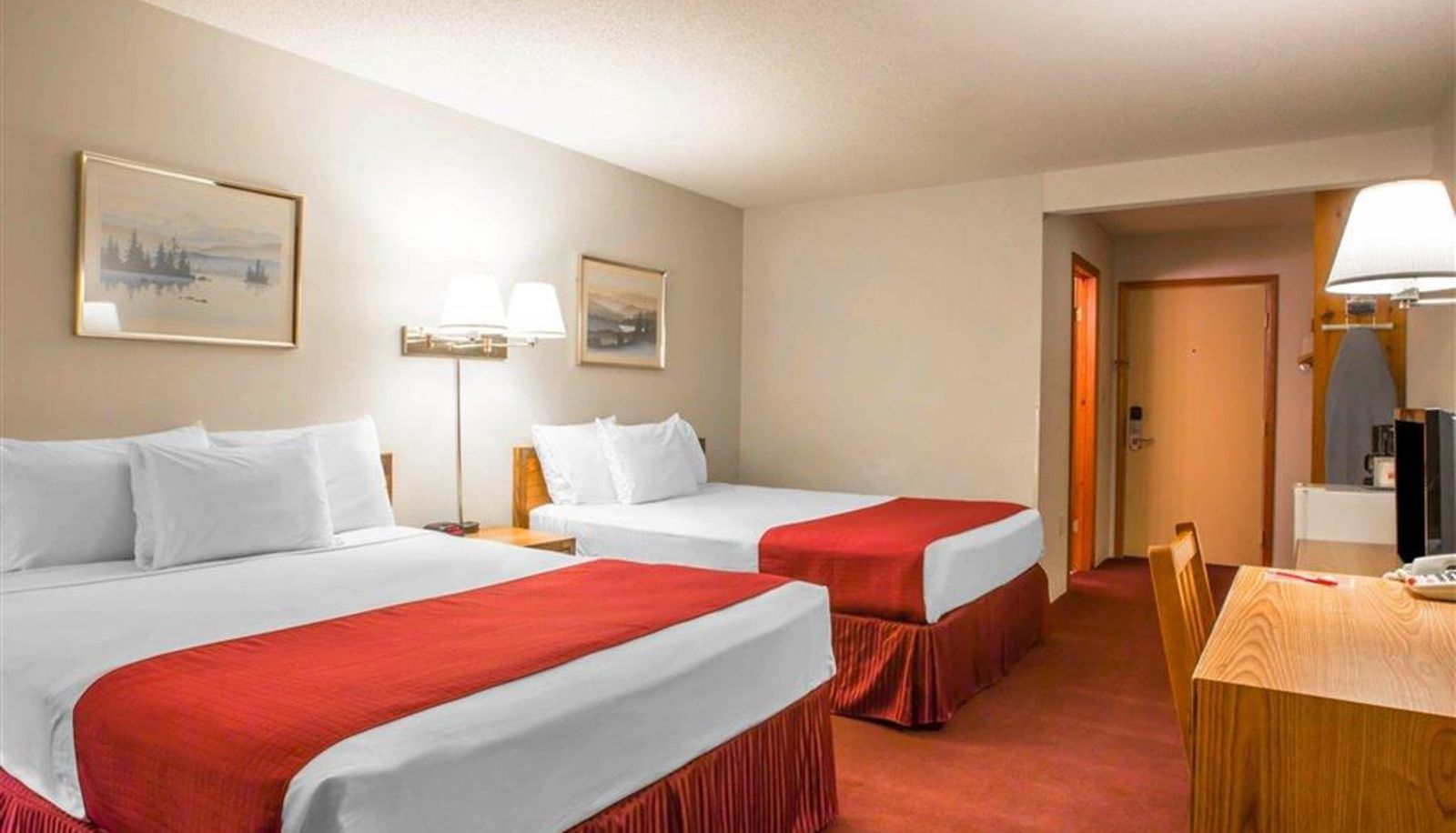 Zimmer - Rodeway Inn Lake Placid South