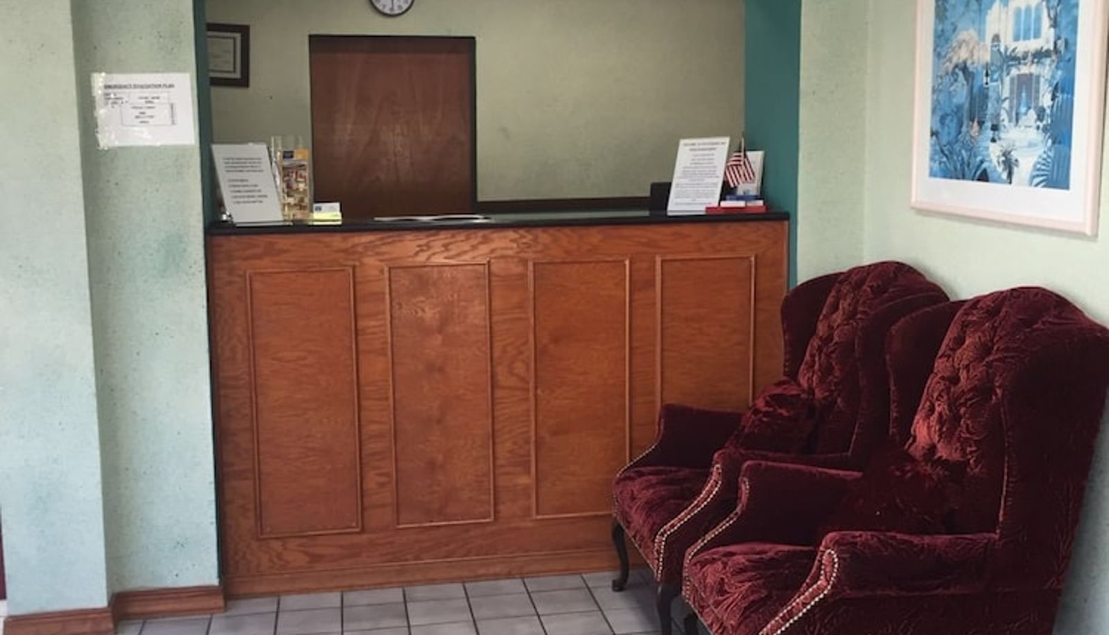 Reception - Economy Inn
